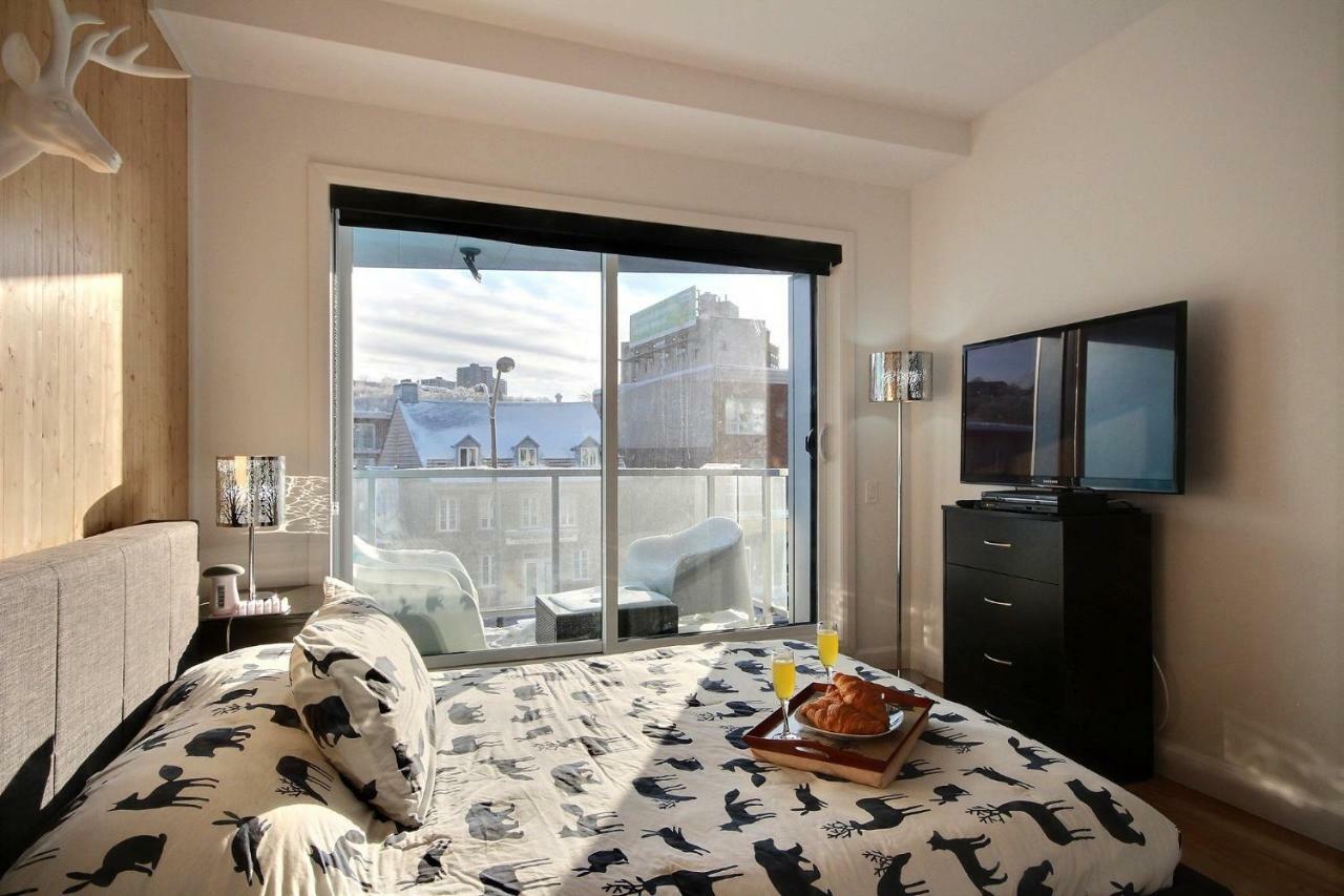 Le Kameleon 318 : Interieur Parking, Rooftop Terrace, Gym Quebec City Luaran gambar