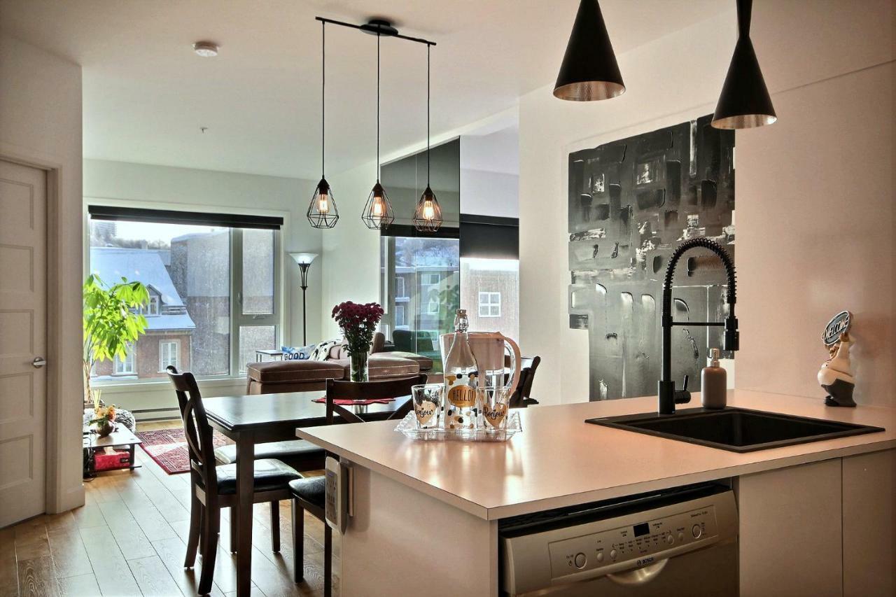 Le Kameleon 318 : Interieur Parking, Rooftop Terrace, Gym Quebec City Luaran gambar